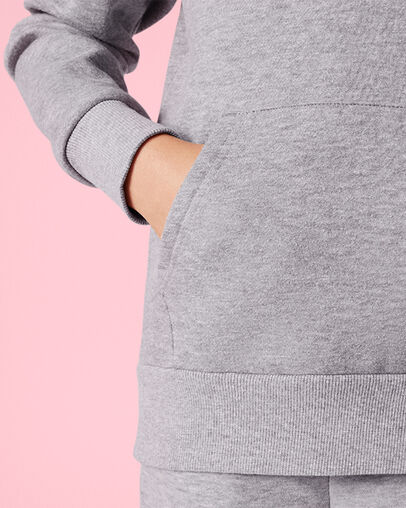 All Star Colorblock Fleece Pullover Dark Grey Heather