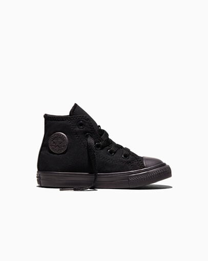 Chuck Taylor All Star Canvas Black Monochrome, Outer Side View