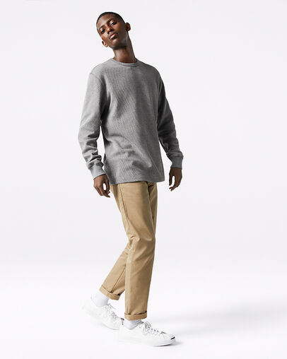 Thermal Waffle Crew Mason Heather