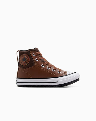 Chuck Taylor All Star Berkshire Boot Bear Nap Brown/Black/White, Outer Side View