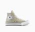 Chuck Taylor All Star EVA Lift Platform Embroidered Florals Pale Surplus/White/Violet Heat
