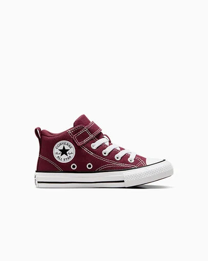 Chuck Taylor All Star Malden Street Canvas Easy-On Deep Bordeaux/White/Black, Outer Side View