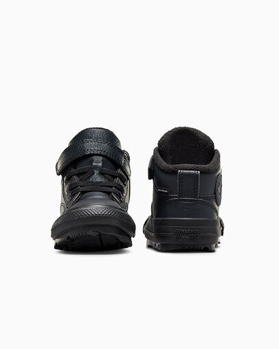 Chuck Taylor All Star Malden Street Boot Easy-On Black/Black/Black, Heel View