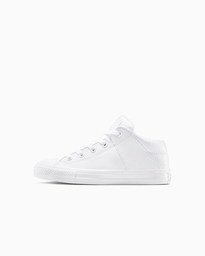 Chuck Taylor All Star Axel Leather White/White/White, Inner Side View
