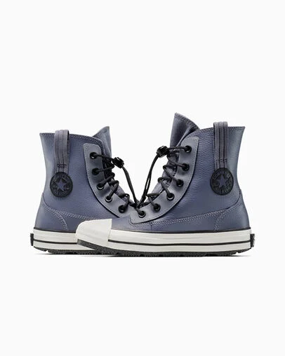 Chuck Taylor All Star Berkshire Waterproof Boot Cold Stare/Vintage White/Black, Detail Angle View