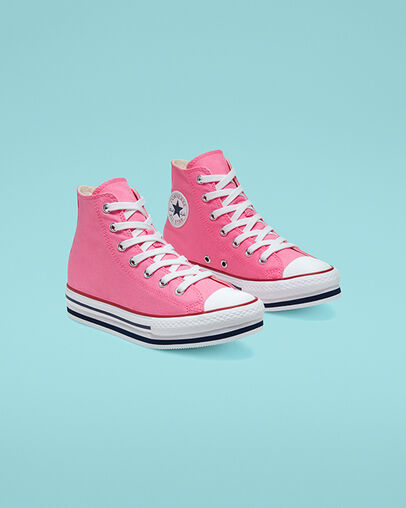 Everyday Platform Chuck Taylor All Star Pink/Midnight Navy/Garnet