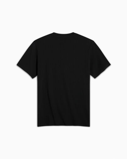 Toothpaste T-Shirt Converse Black, Back View