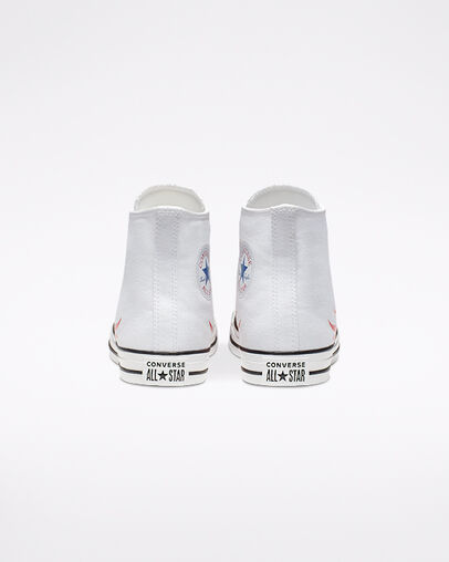 Archive Print Chuck Taylor All Star White/Enamel Red/Fresh Yellow