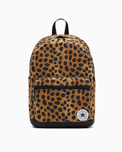 Cheetah Go 2 Backpack Pony Aop/Converse Black, Front View