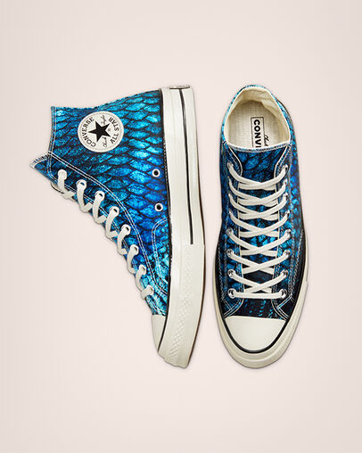 Animal Print Chuck 70 Teal/Egret/Black