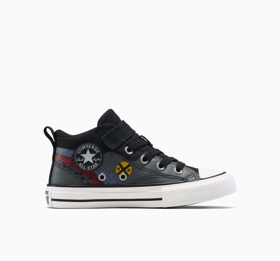 Chuck Taylor All Star Malden Street EasyOn Trains Little Kids Mid Shoe