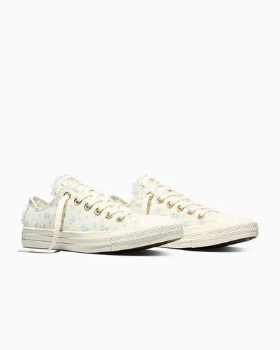 Chuck Taylor All Star Dainty Florals Egret/Porpoise/Blue Chill