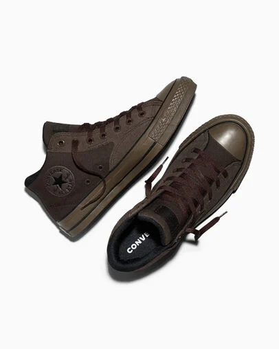 Chuck Taylor All Star Malden Street Suede Fresh Brew/Black/Brown, Angled View