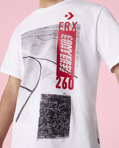 ERX Court Short Sleeve White