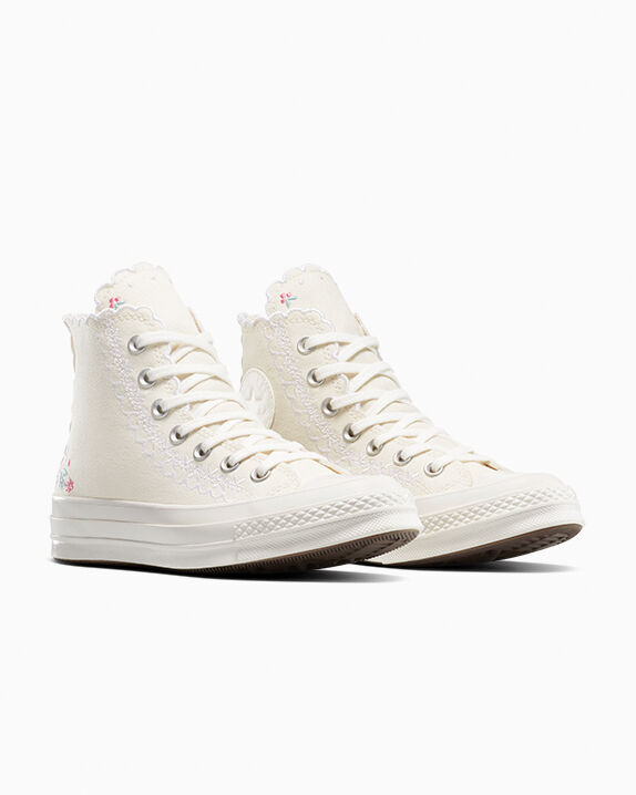 Chuck 70 Embroidered Unisex High Top Shoe. Converse.com
