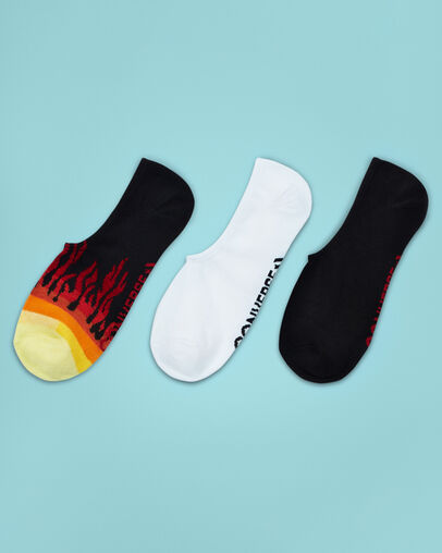 Archive Flame Made For Chuck Socks Black