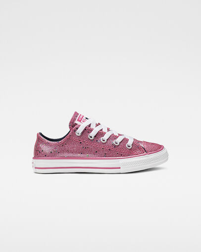 Chuck Taylor All Star Galaxy Glimmer Low Top Mod Pink/Obsidian/White