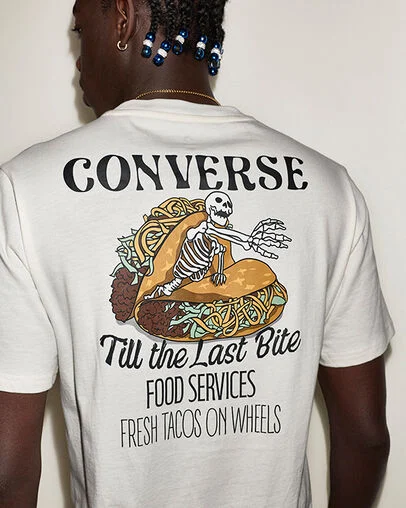 Converse Tacos T-Shirt Converse Egret