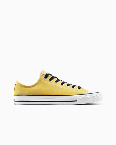 CONS Chuck Taylor All Star Pro Suede Bananas/Black/White, Outer Side View