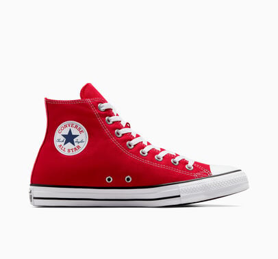 Chuck Taylor All Star Red High Top Shoe