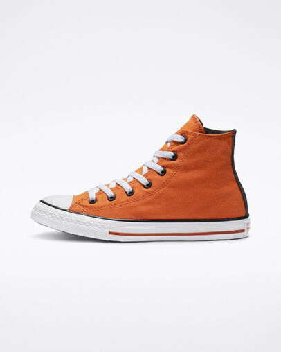Chuck Taylor All Star Seasonal Color High Top Campfire Orange/Black/White