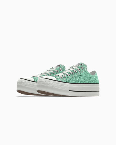 Custom Chuck Taylor All Star Lift Platform Glitter By You