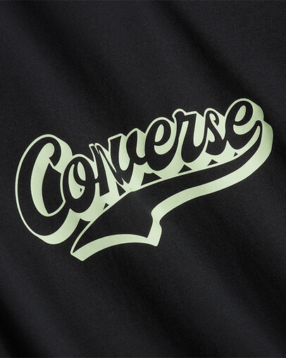 Varsity T-Shirt Converse Black, Full Body View