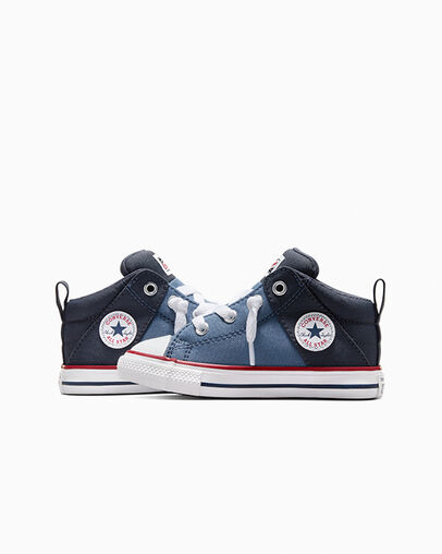 Chuck Taylor All Star Axel Midnight Pass/Lakeside Blue, Detail Angle View