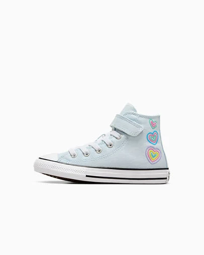 Chuck Taylor All Star Heart Patch Easy-On Winter Slay Blue /White/Black, Inner Side View