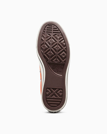 Chuck Taylor All Star Suede Pennant Orange/Egret/Black, Outsole View