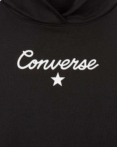 Signature Shine Hoodie Black, Full Body View