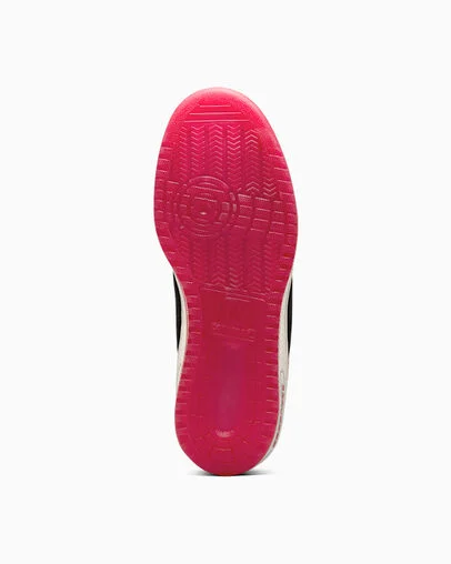 Converse Weapon Leather Black/Red/Vintage White, Outsole View