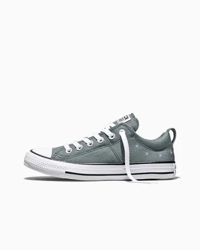 Chuck Taylor All Star Madison Embroidered Stars Mineral Brew Grey/White/Very Peri Purple, Inner Side View