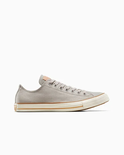 Chuck Taylor All Star Canvas & Leather Papyrus/Vachetta Beige, Outer Side View