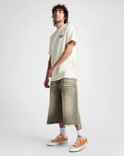 Chuck 70 Canvas Clay Court/Egret/Black, On Foot Shot 1