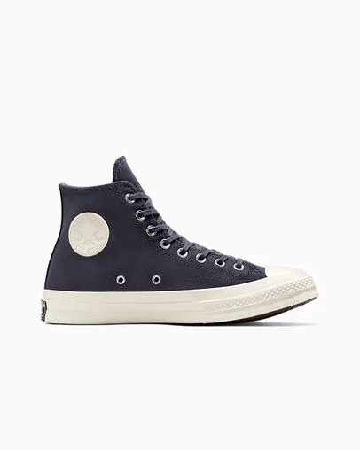 Chuck 70 Textured Plum Cove/Black/Egret, Outer Side View