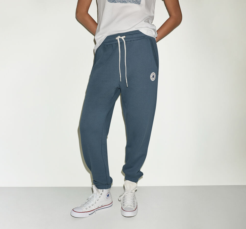 Retro Chuck Taylor Patch Joggers Wrought With Iron