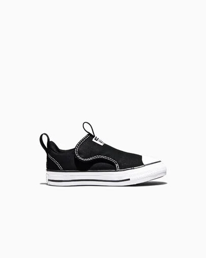 Chuck Taylor All Star Malden Street Slip Black/White/Black, Outer Side View