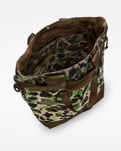 Camo Street Tote Surplus Olive/Camo, Detail View