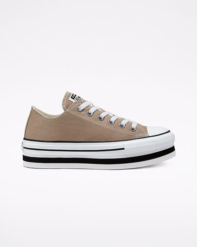 Everyday Platform Chuck Taylor All Star Khaki/White/Black