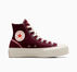 Chuck Taylor All Star Lift Mixed Material Deep Bordeaux/Egret