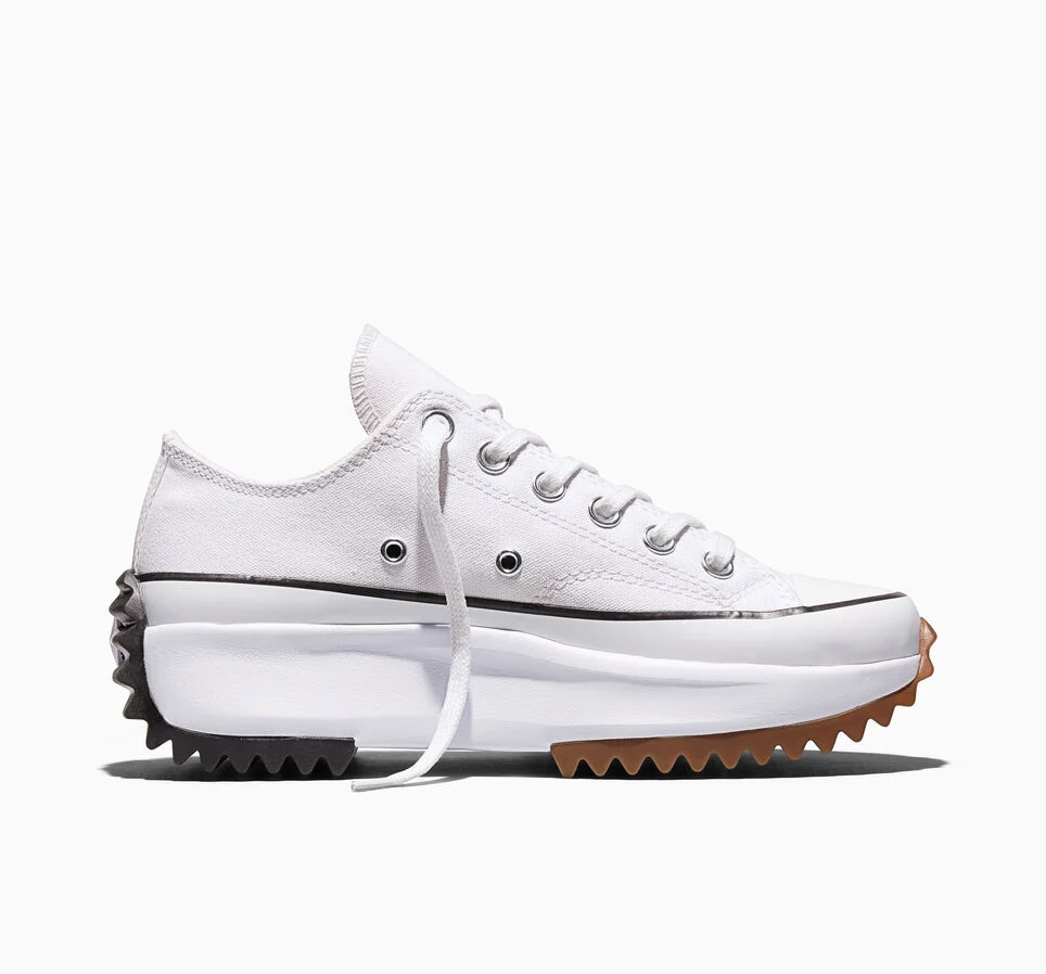 Run Star Hike Platform Canvas White/Black/Gum