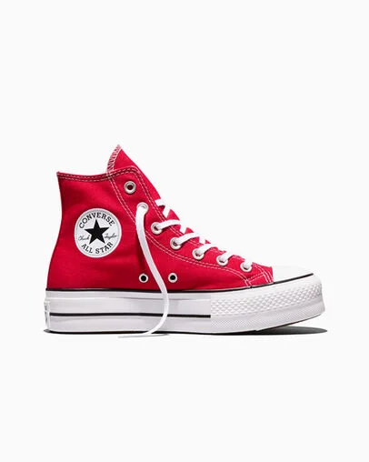 Chuck Taylor All Star Lift Platform Canvas Red/White/Black, Outer Side View