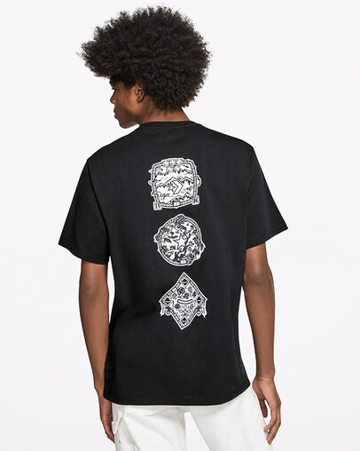 Chinese New Year Short Sleeve Converse Black