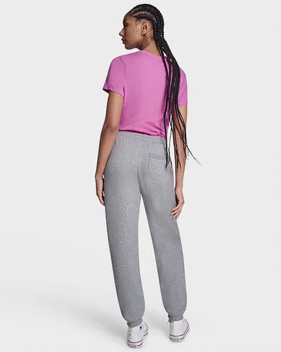 Retro Chuck Taylor Patch Joggers Vintage Grey Heather, Detail View