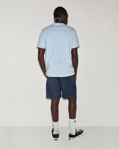 Harbor Relaxed Shorts Converse Navy, Detail View