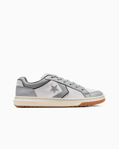 Pro Blaze Classic Leather & Suede Barely Grey/Natural Ivory, Outer Side View