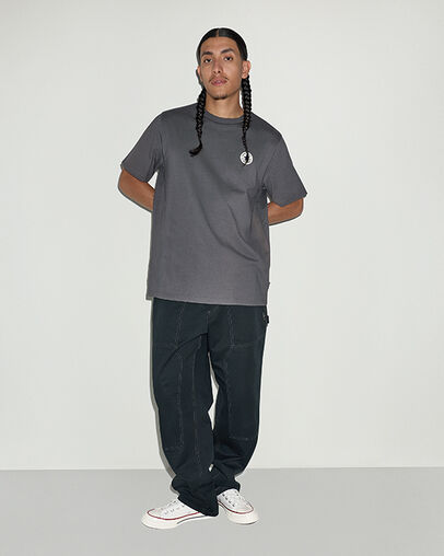 Chuck Taylor All Star Patch T-Shirt Dark Matter, Detail View