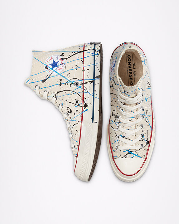 painted converse low tops