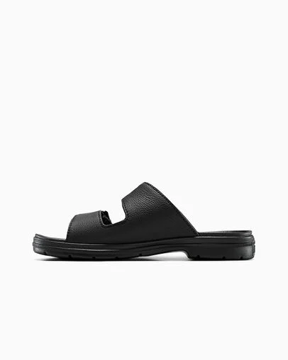 Chuck Taylor All Star Lugged Flatform Sandal Black/Black/Black, Inner Side View